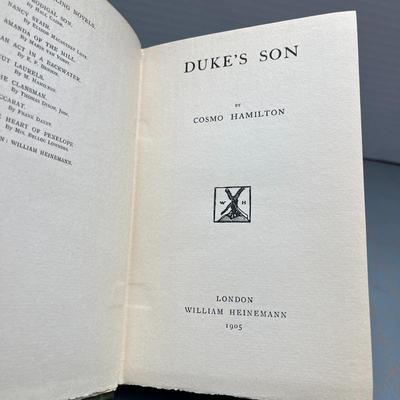 Duke's Son (1905) & The Trusteeship of Life (1921)