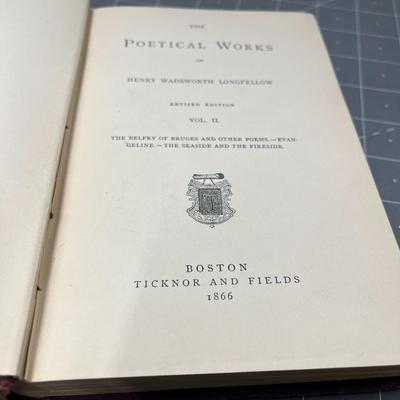 Longfellow's Poetical Works - Vol 49 (1866)