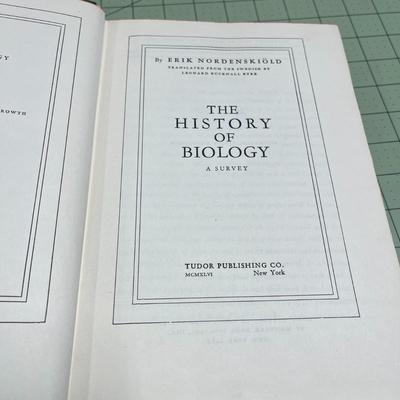 The Invertebrata (1959) & The History of Biology (1928)