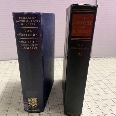 The Invertebrata (1959) & The History of Biology (1928)