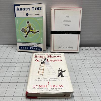 About Time, For Common Things, Eats Shoots and Leaves -Book Bundle - ELEVEN