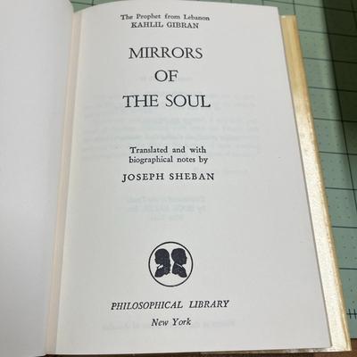 Mirrors of the Soul (1965), The Voice of the Master (1958), The Wisdom of Gibran (1966) Book Bundle - FOURTEEN