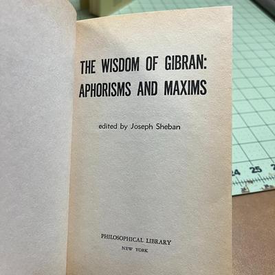Mirrors of the Soul (1965), The Voice of the Master (1958), The Wisdom of Gibran (1966) Book Bundle - FOURTEEN