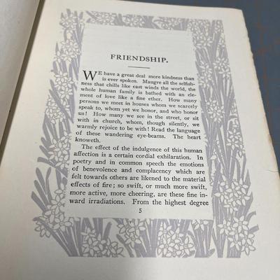 Friendship and Love by Ralph Waldo Emerson