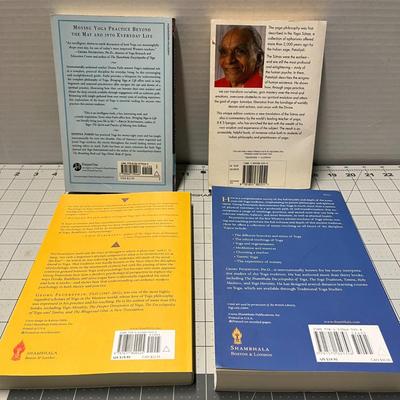 Bringing Yoga to Life, Light on the Yoga Sutras of Patanjali, The Psychology of Yoga, The Deeper Dimension of Yoga- Book Bundle - TWENTY