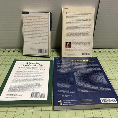 Light on Yoga, Mindful Yoga Mindful Life, Mastering Self- Leadership, The Heart of Yoga -Book Bundle 21