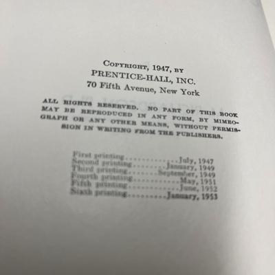 New Trigonometry (1947), Calculus (1953), College Algebra (1947), Algebra Book Two (1949) Book Bundle 22