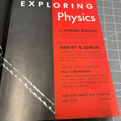 Exploring Physics (1952) & College Chemistry (1950)