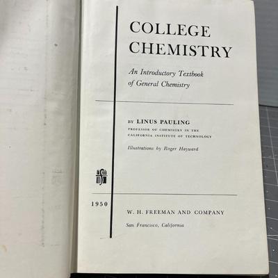 Exploring Physics (1952) & College Chemistry (1950)