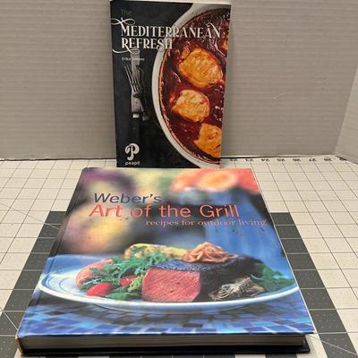 Cook Book Mediterranean Refresh & Weber's Art of the Grill - TWENTY-SIX