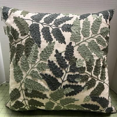 Kim Seybert Living - Leafy Throw Pillow