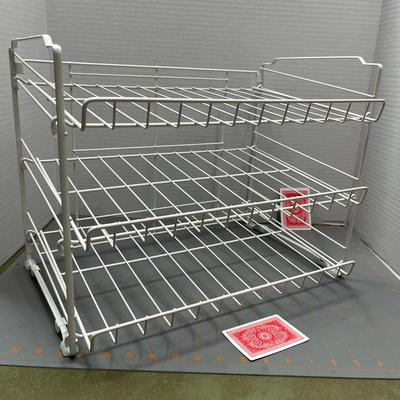 3-Shelf Stackable Can Rack