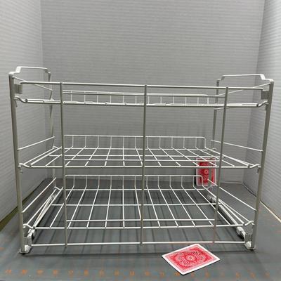 3-Shelf Stackable Can Rack