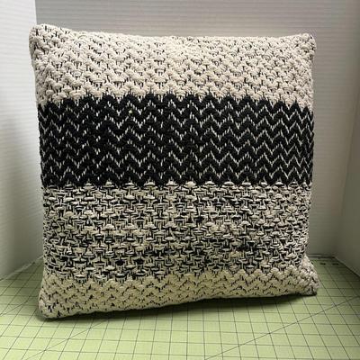 Chevron Pattern Throw Pillow -- 18.5 x 18.5