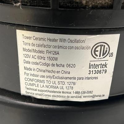 Intertek Rotating Space Heater 