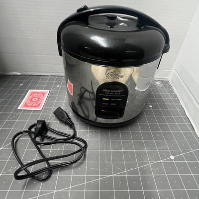 Rice Perfect Deluxe 5 Cup Rice Cooker