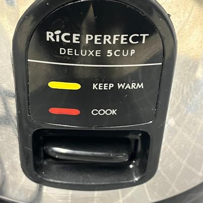 Rice Perfect Deluxe 5 Cup Rice Cooker