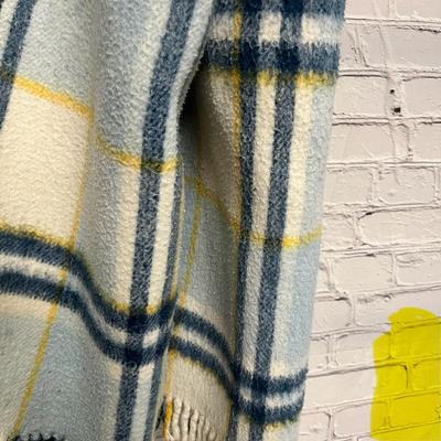 Plaid Poncho Sweater