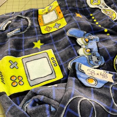 58x48 Video Game Blanket