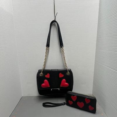 Heart Purse with matching Wallet