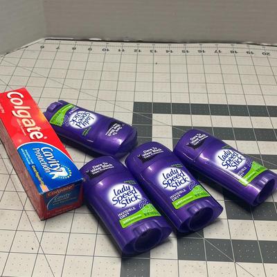 Toothpaste & 4-Deodorant 