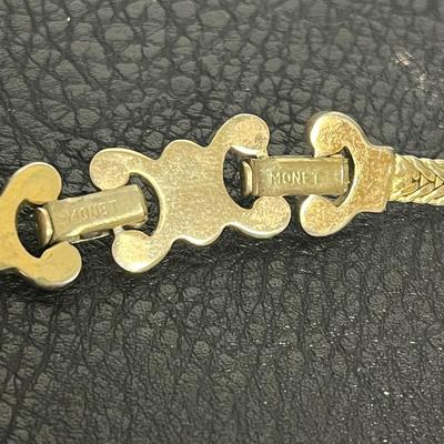 Monet Gold Tassel Necklace, Earrings, and Ring (12)