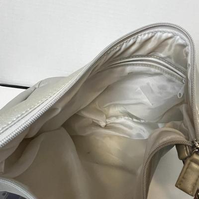 Metallic Silver Purse with matching Wallet (13)