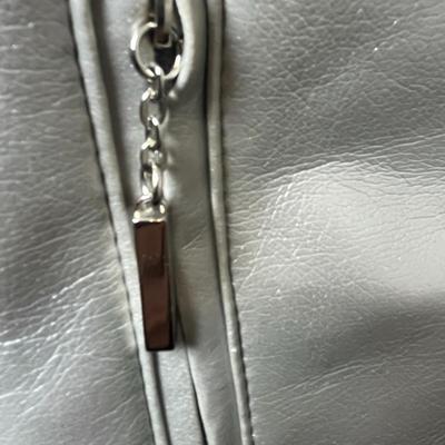 Metallic Silver Purse with matching Wallet (13)