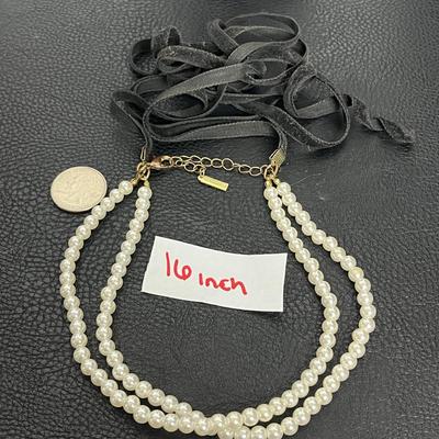 Sugarfix Faux Pearl Necklace and Ring (20)