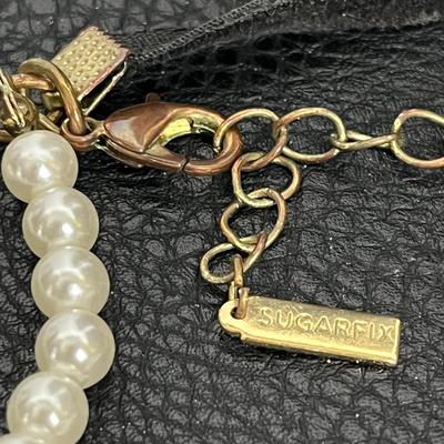 Sugarfix Faux Pearl Necklace and Ring (20)