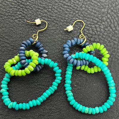 Beaded Earrings & Necklace (24)