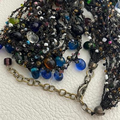 Layered Beaded Necklace (33)
