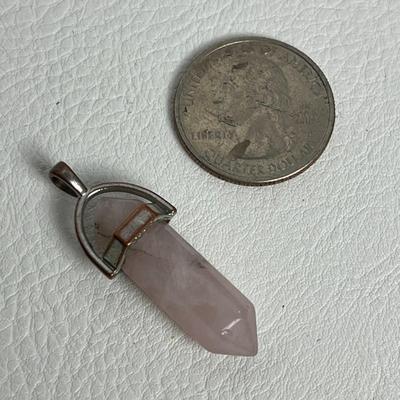 Rose Quartz Pendants and Earrings (47)
