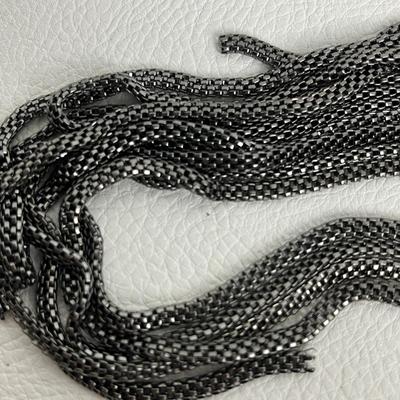 Layered Necklace and Bracelet (55)