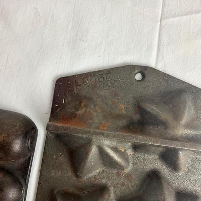 H584 Wagner Ware & LODGE Cast Iron LOT