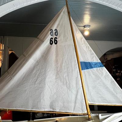 803 Vintage RC #66 Skipjack Large Model Boat