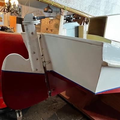 803 Vintage RC #66 Skipjack Large Model Boat