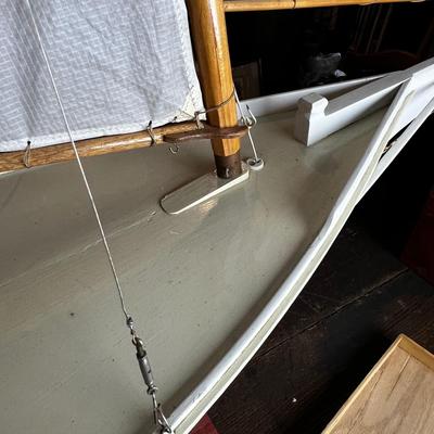 803 Vintage RC #66 Skipjack Large Model Boat