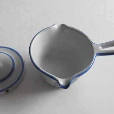 Vintage Heavy Enameled Cast Iron Warming Set, Husqvarna, Sweden