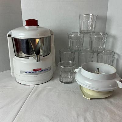 H592 ACME Supreme Juicer & 8 Glasses