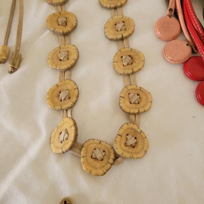 Belts, Beaded Necklaces and More (P-CE)