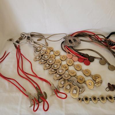 Belts, Beaded Necklaces and More (P-CE)