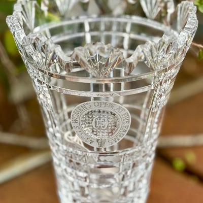 Waterford 1988 US Women's Open at Five Farms Trophy Vase
