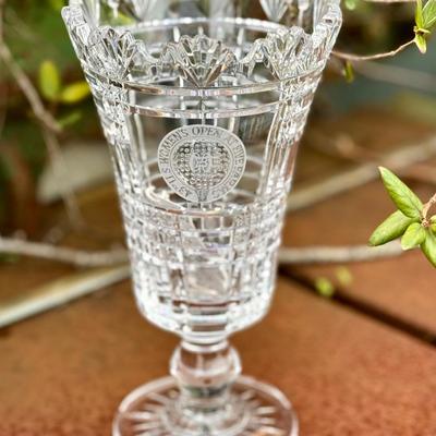 Waterford 1988 US Women's Open at Five Farms Trophy Vase