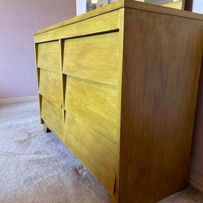 Mid Century Dresser W/ Mirror