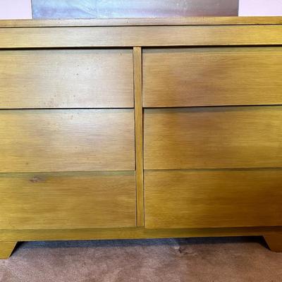 Mid Century Dresser W/ Mirror