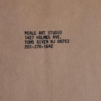 Original Watercolor Listed Artist by Virginia Perle
