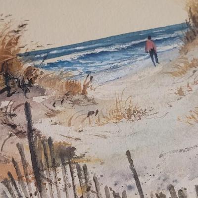 Original Watercolor Listed Artist by Virginia Perle