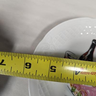 Philippe Deshoulieres Porcelain Lourioux France Canape Plates Porcelain