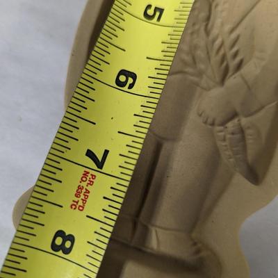 Brown Bag Cookie Art Mold Easter Bunny 1988